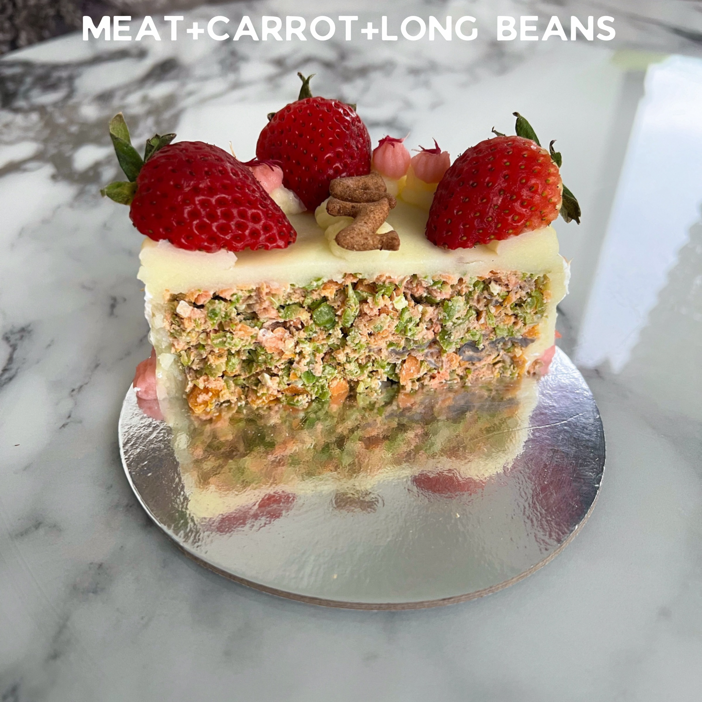 Custom Name Bento Cake (Potato Frosting)