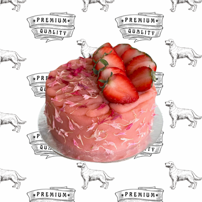 Classic Strawberry Cake (Potato Frosting)