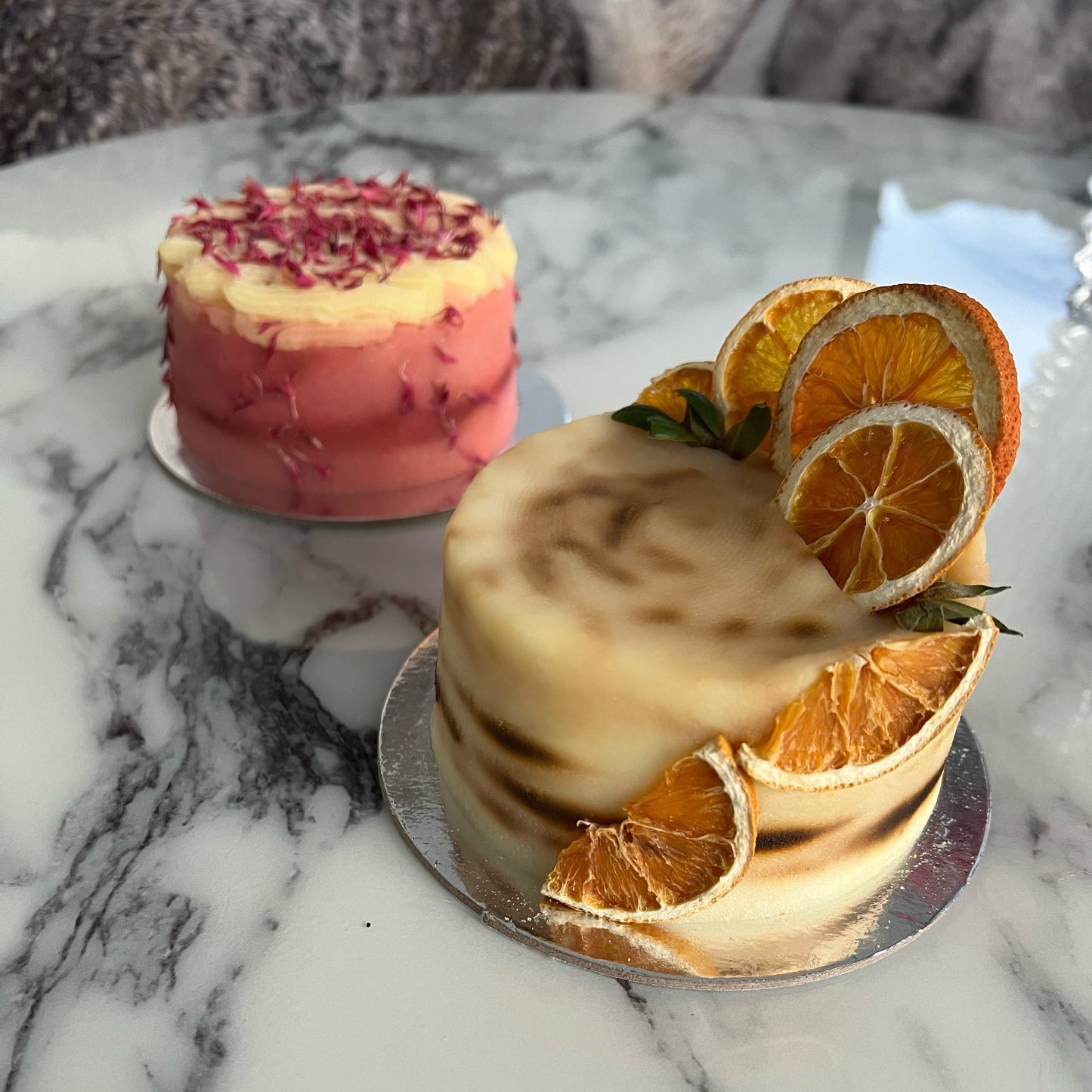 Classic Orange Cake (Potato Frosting)