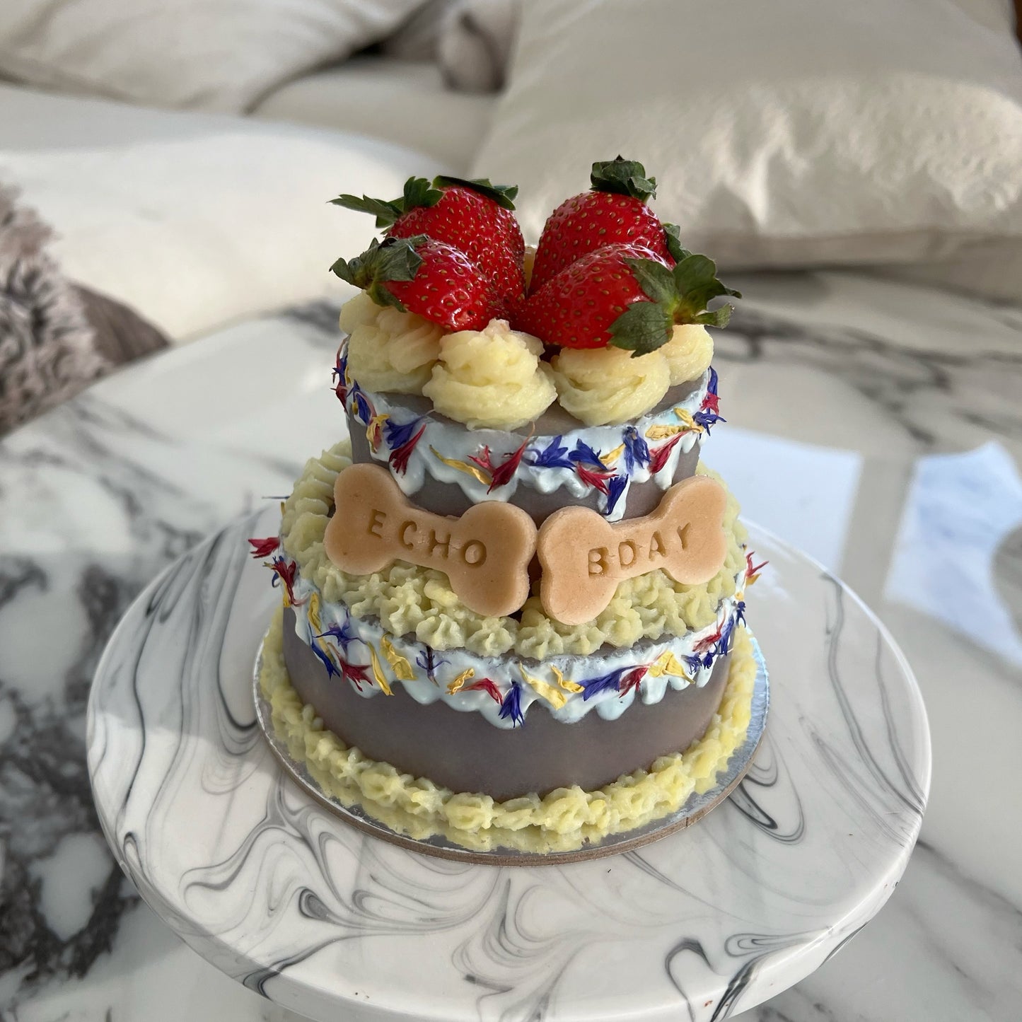 2 Tier Cake (Potato Frosting)
