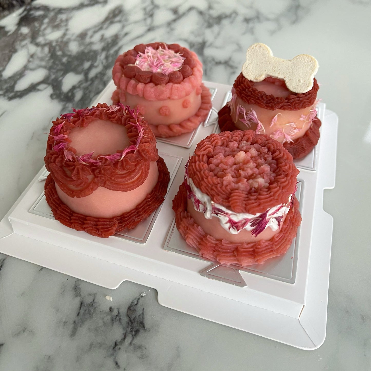 Mini Cakes 2.5" (Potato Frosting)