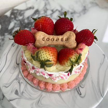 Special Strawberry Cake (Potato Frosting)