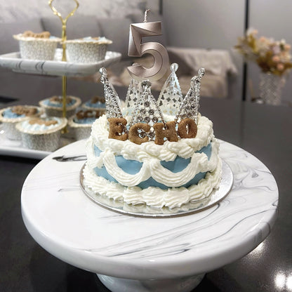 Crown Cake (No-Fat Cream Cheese Frosting)
