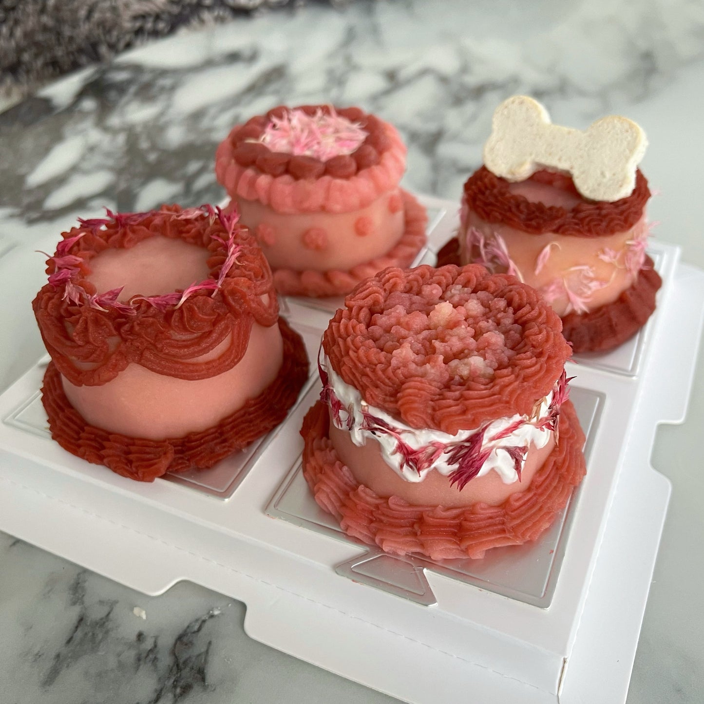 Mini Cakes 2.5" (Potato Frosting)