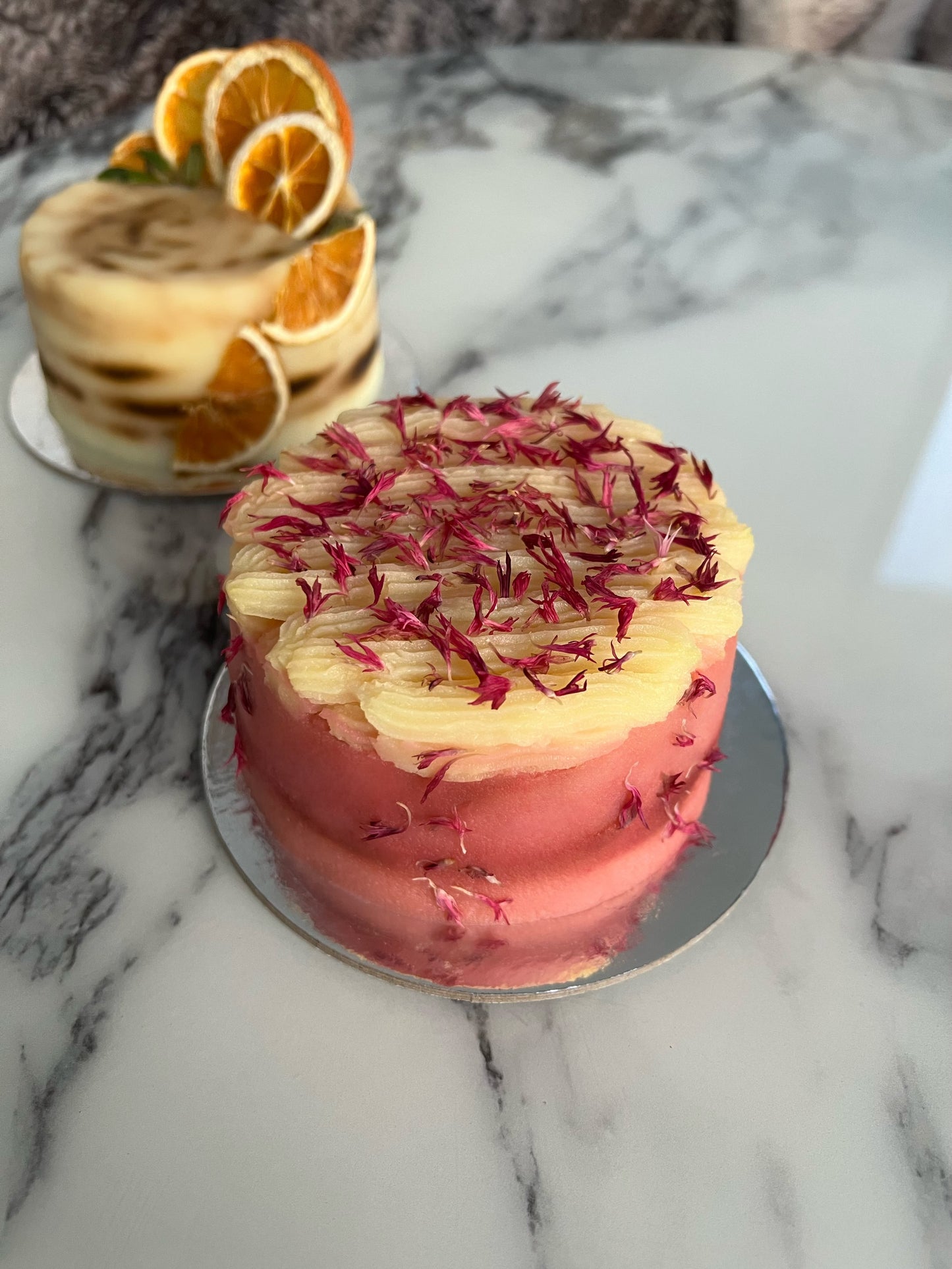 Classic Rose Cake (Potato Frosting)