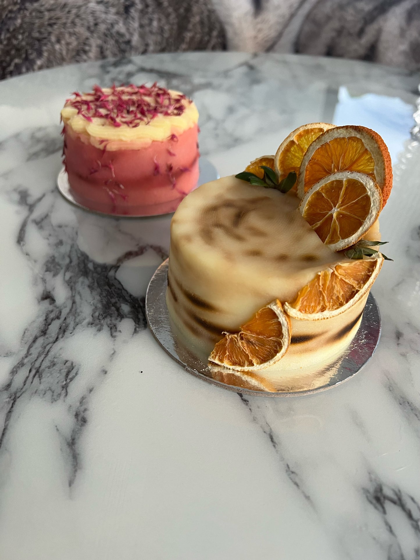 Classic Orange Cake (Potato Frosting)