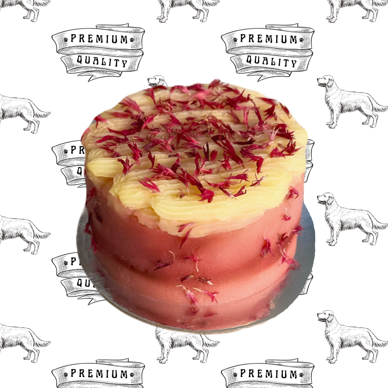Classic Rose Cake (Potato Frosting)