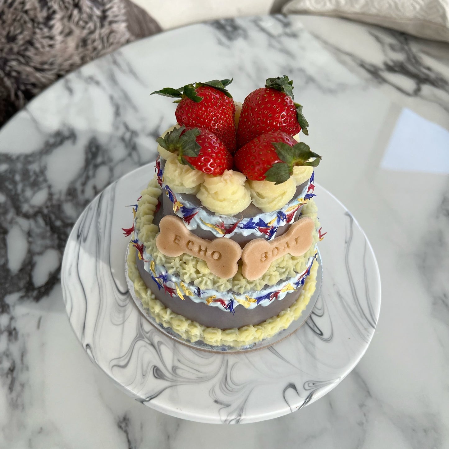 2 Tier Cake (Potato Frosting)