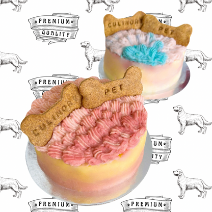 Ombré Cake (Potato Frosting)