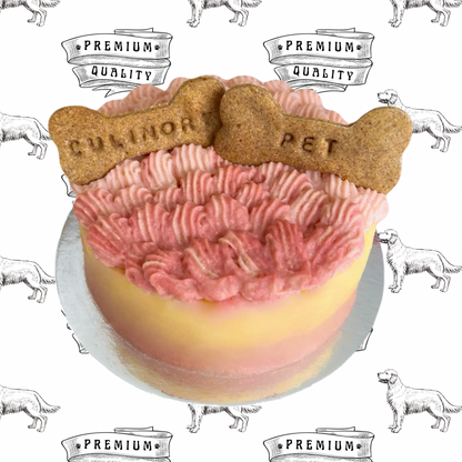 Ombré Cake (Potato Frosting)