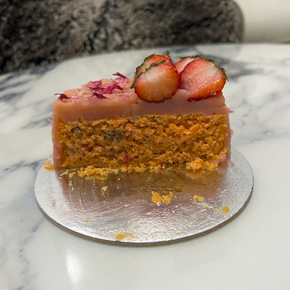 Classic Strawberry Cake (Potato Frosting)