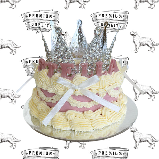 Crown Cake (No-Fat Cream Cheese Frosting)